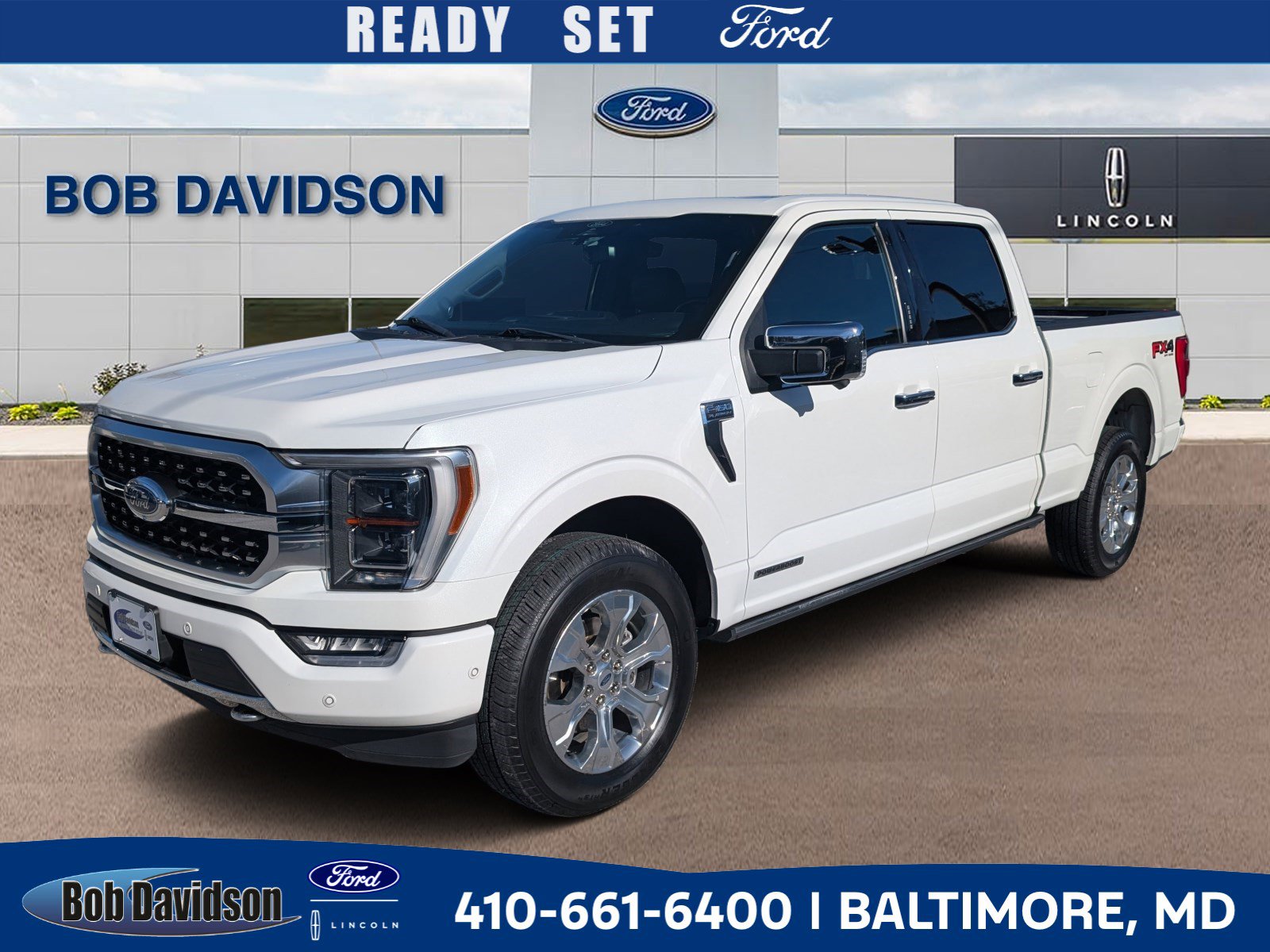 Certified 2022 Ford F150 Platinum w/ Equipment Group 701A High