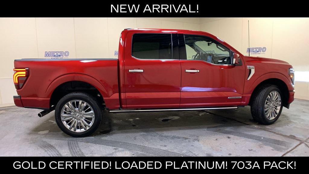 Certified 2024 Ford F150 Platinum w/ Equipment Group 703A Plus AWD/4WD image 2