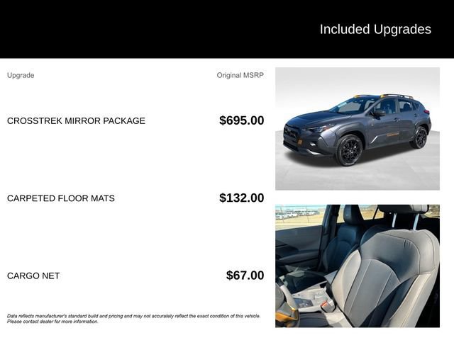 Used 2024 Subaru Crosstrek 2.5i Wilderness w/ Crosstrek Mirror Package image 9