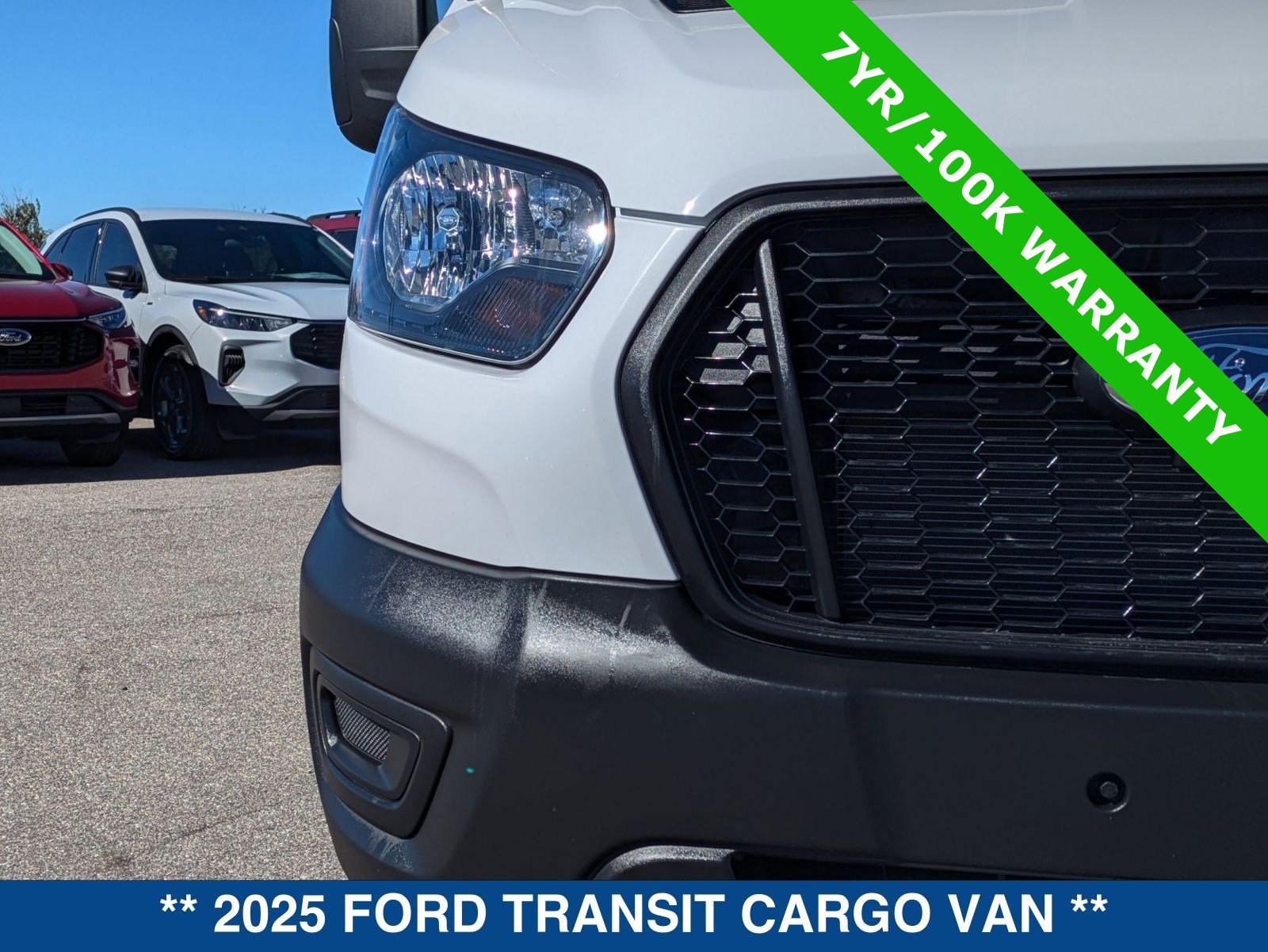 Certified 2025 Ford Transit 250 148 High Roof w/ Load Area Protection Package image 9
