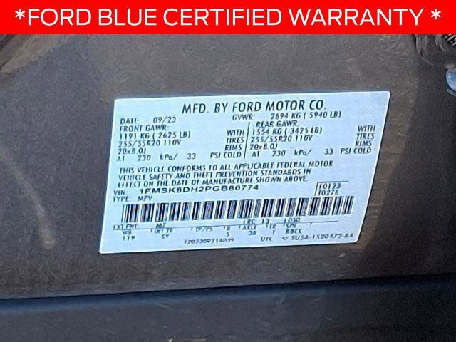 Certified 2023 Ford Explorer XLT w/ Equipment Group 202A image 26
