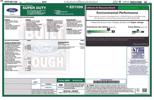 Certified 2024 Ford F350 XL w/ STX Appearance Package AWD/4WD image 21