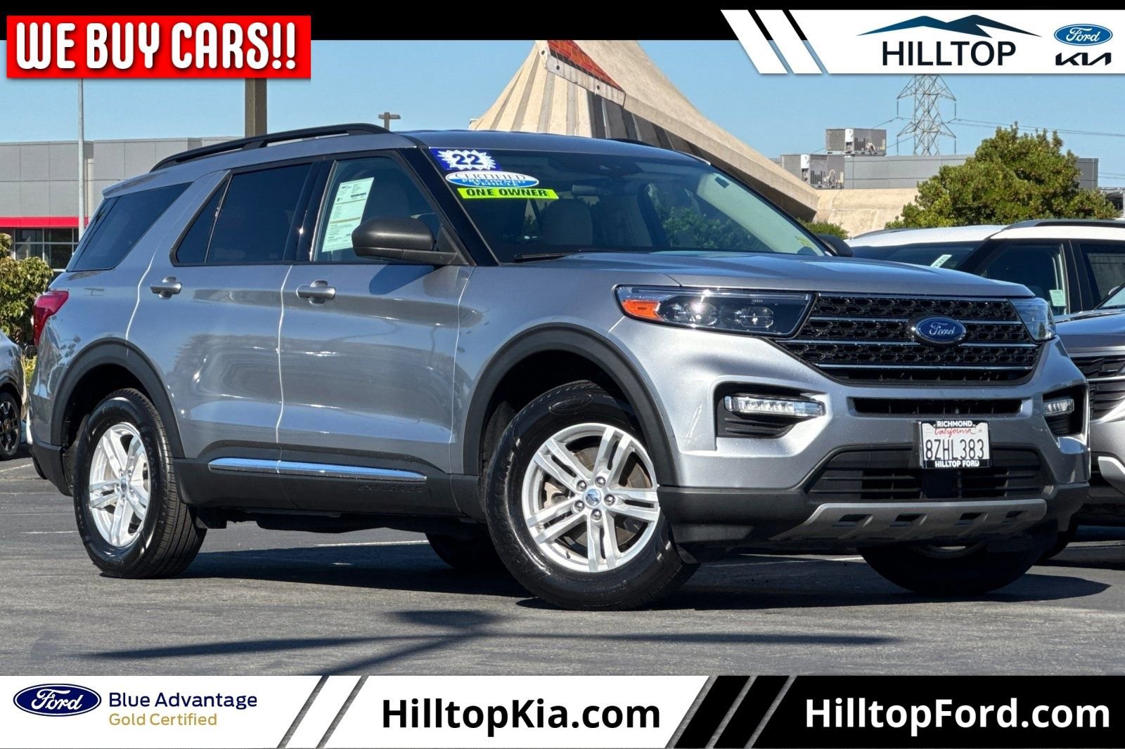 Certified 2022 Ford Explorer XLT w/ Equipment Group 202A image 7