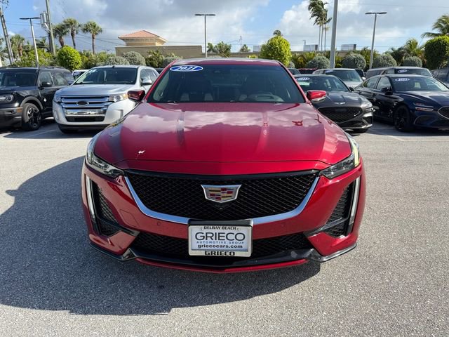 Used 2021 Cadillac CT5 Sport w/ Parking Package RWD image 2