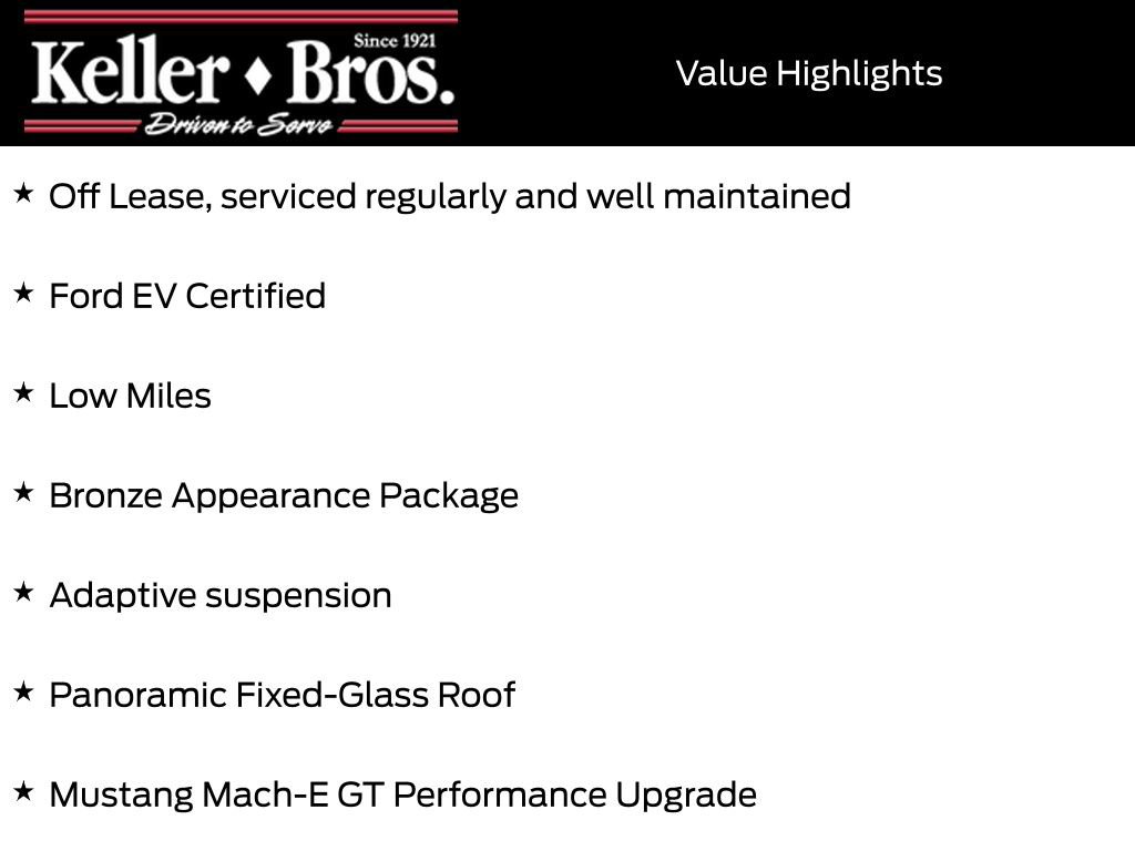 Certified 2024 Ford Mustang Mach-E GT w/ Bronze Appearance Package image 9