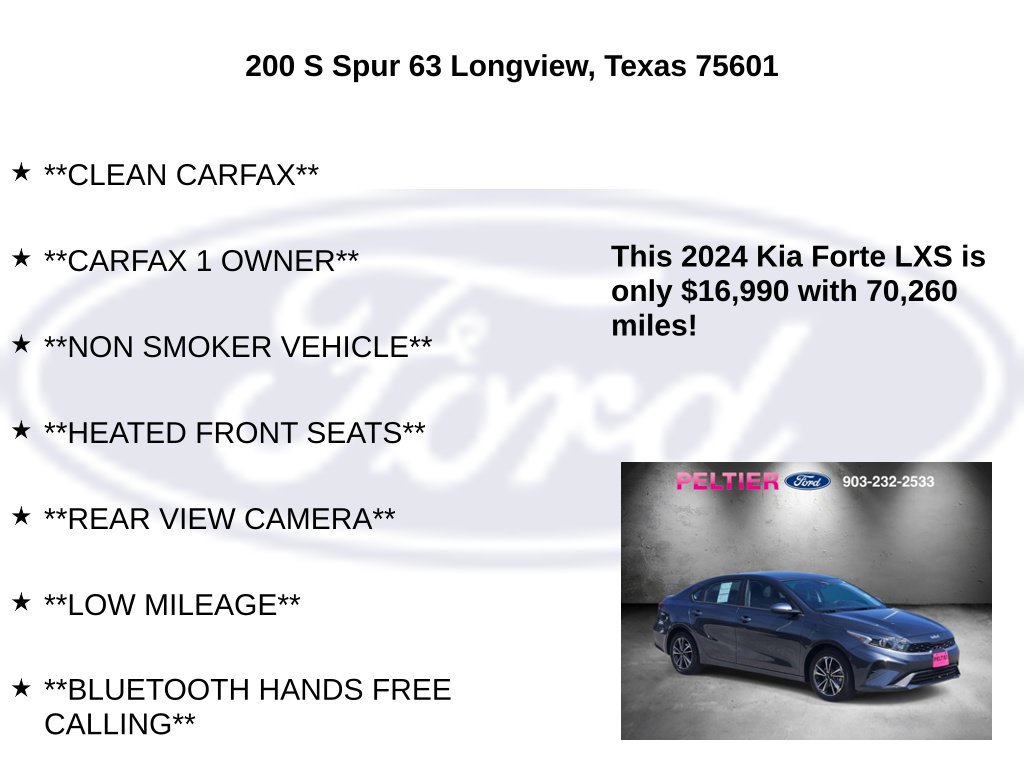 Used 2024 Kia Forte LXS FWD image 5