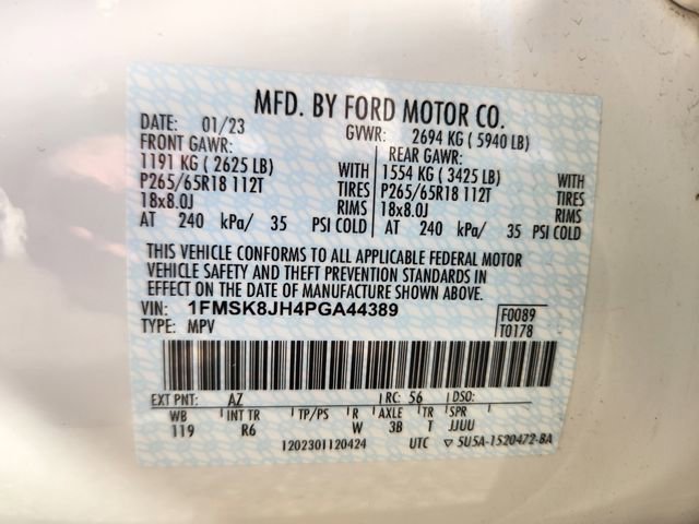 Certified 2023 Ford Explorer Timberline w/ Timberline Technology Package image 29