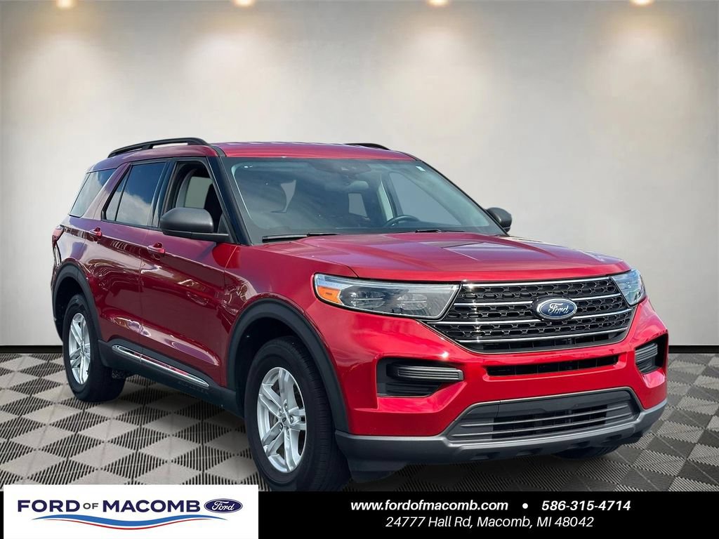 Certified 2023 Ford Explorer XLT w/ Class IV Trailer Tow Package