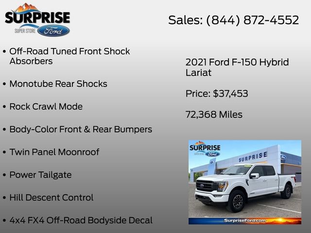 Certified 2021 Ford F150 Lariat AWD/4WD image 32