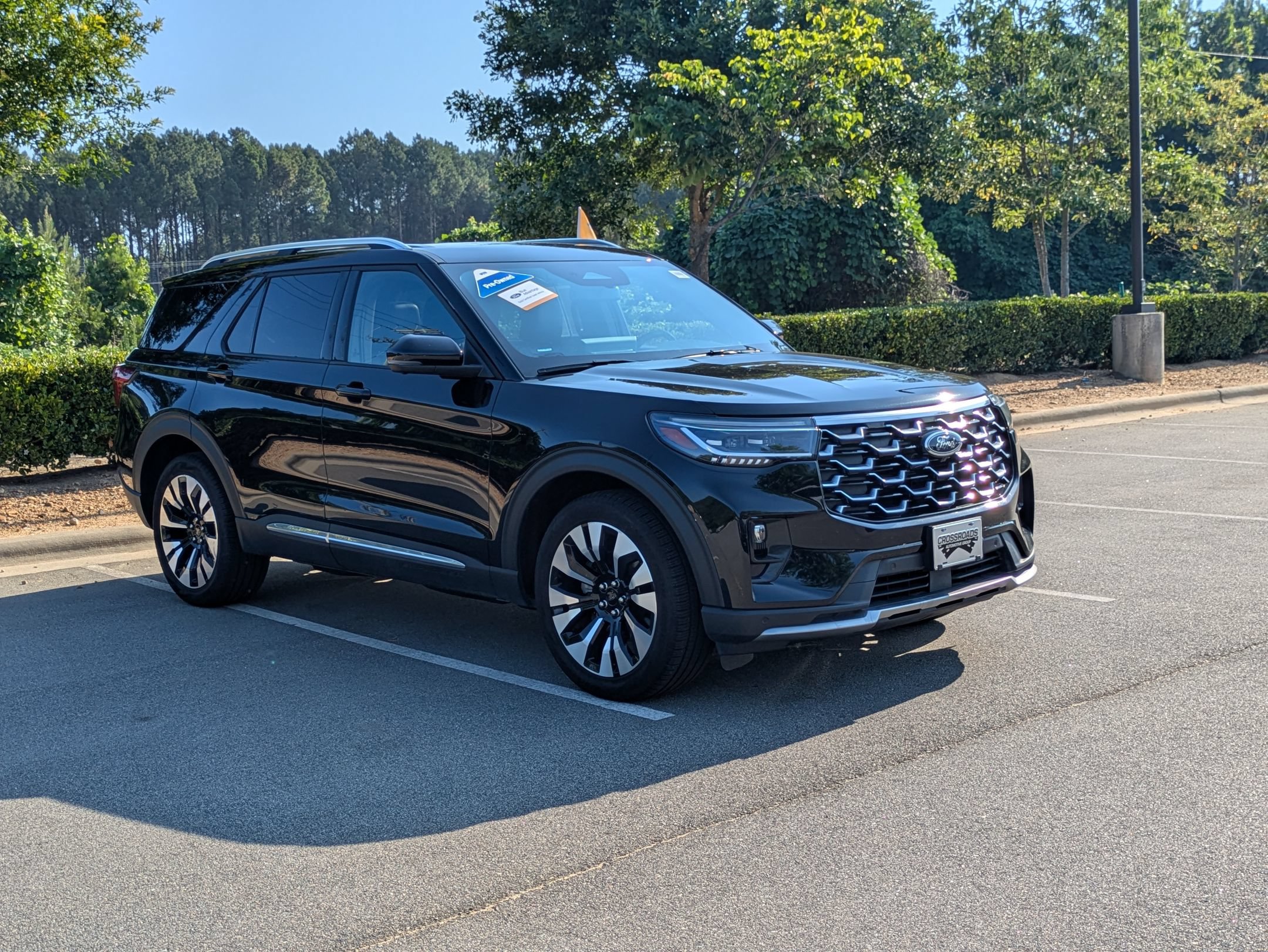 Certified 2025 Ford Explorer Platinum w/ LUX Leather Package
