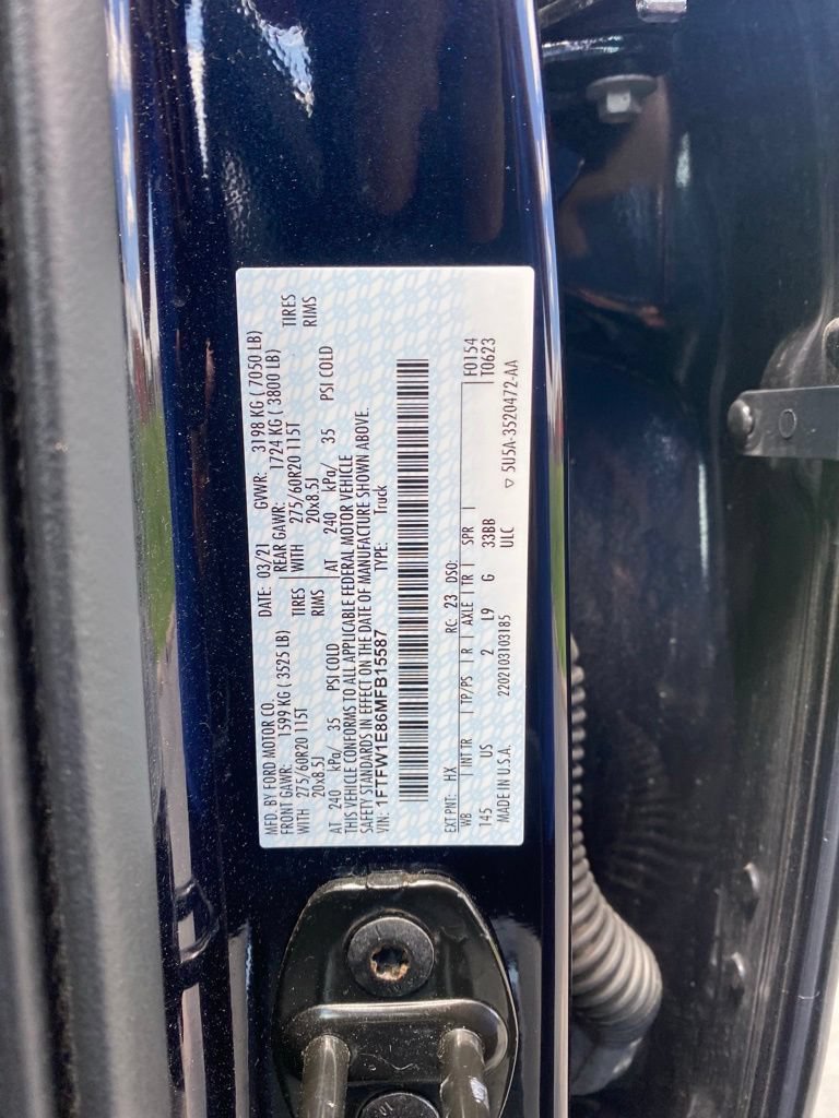 Certified 2021 Ford F150 XLT w/ Equipment Group 302A High AWD/4WD image 16