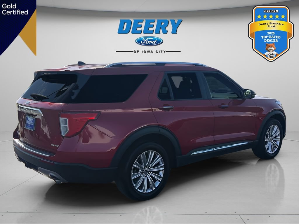 Certified 2024 Ford Explorer Limited w/ Limited Technology Package AWD/4WD image 9