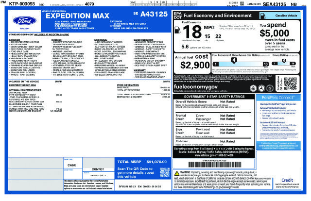Certified 2025 Ford Expedition Max King Ranch AWD/4WD image 45