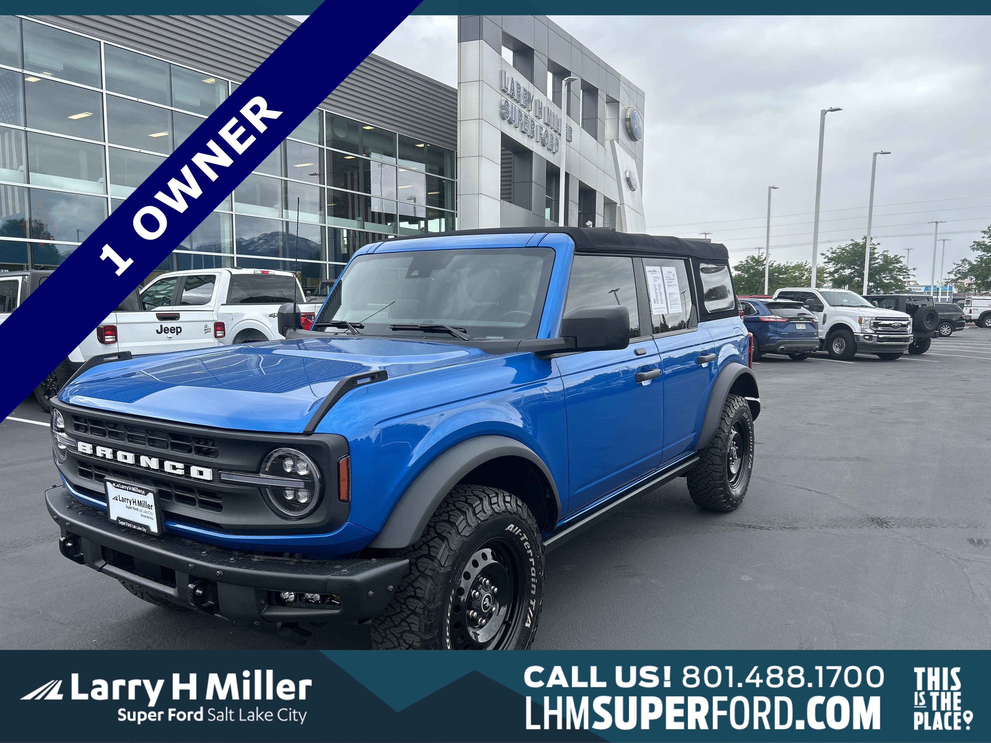 Certified 2021 Ford Bronco Black Diamond AWD/4WD video 1