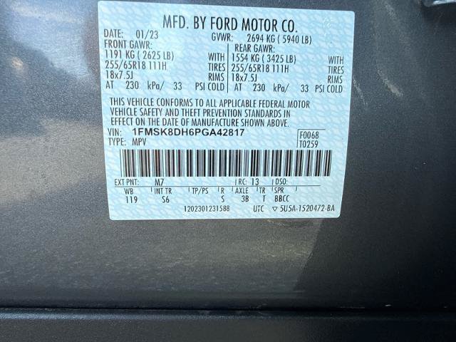 Certified 2023 Ford Explorer XLT w/ Equipment Group 202A AWD/4WD image 14