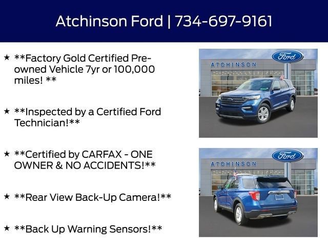 Certified 2023 Ford Explorer XLT w/ Equipment Group 202A image 6