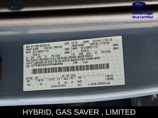 Certified 2023 Ford F150 Limited image 34