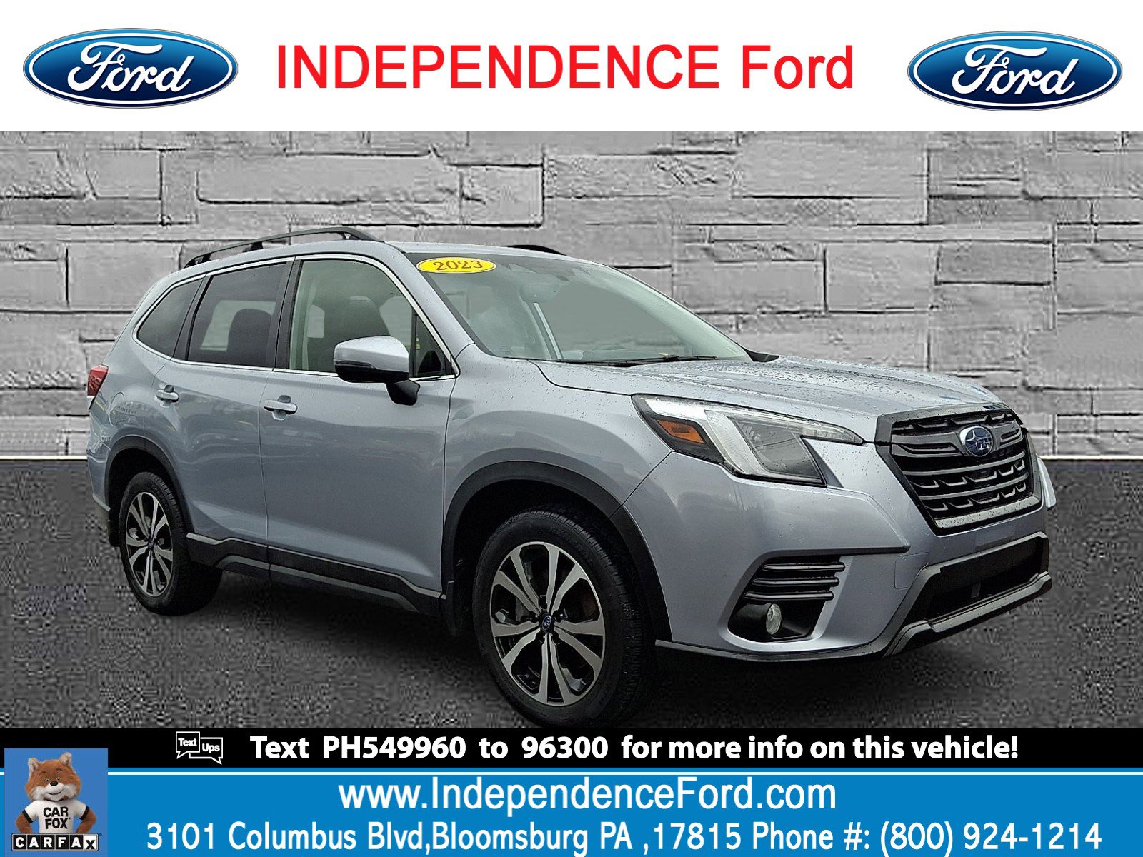 Used 2023 Subaru Forester Limited w/ Popular Package #2 AWD/4WD image 1