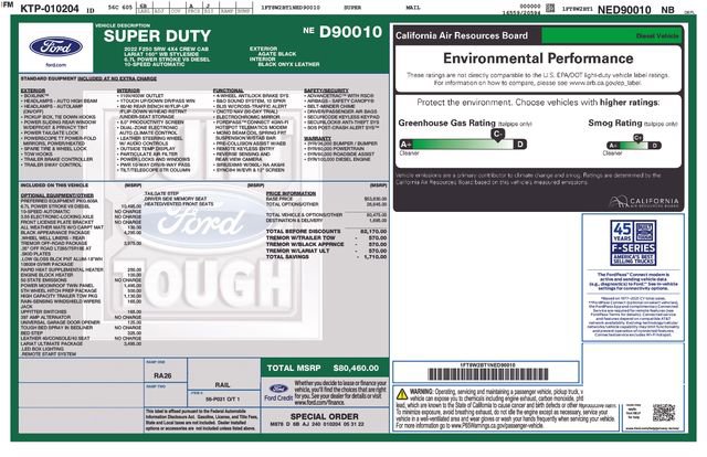 Certified 2022 Ford F250 Lariat w/ Tremor Off-Road Package image 36
