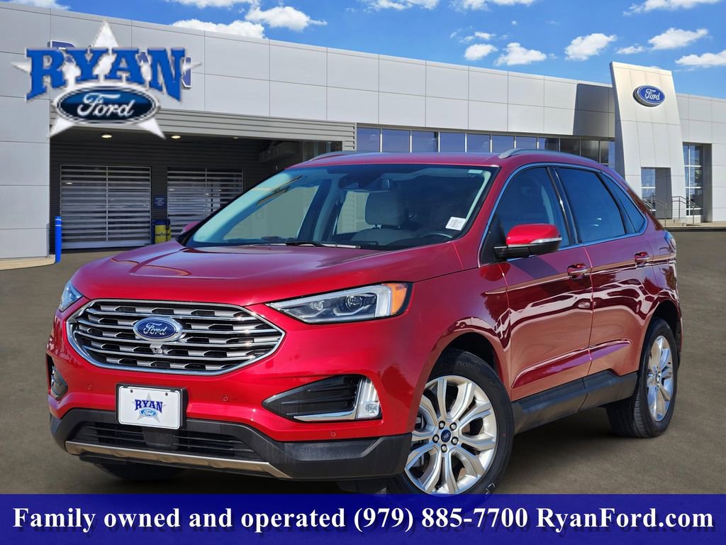 Certified 2022 Ford Edge Titanium w/ Equipment Group 301A AWD/4WD image 1