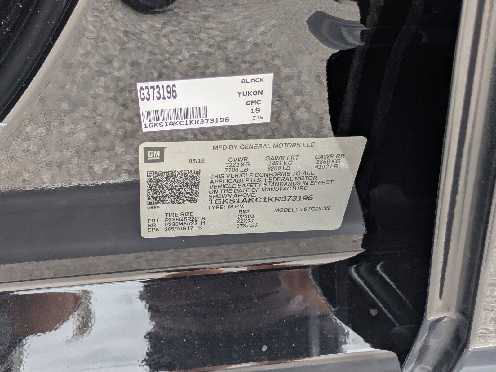 Used 2019 GMC Yukon SLE w/ Convenience Package RWD image 23