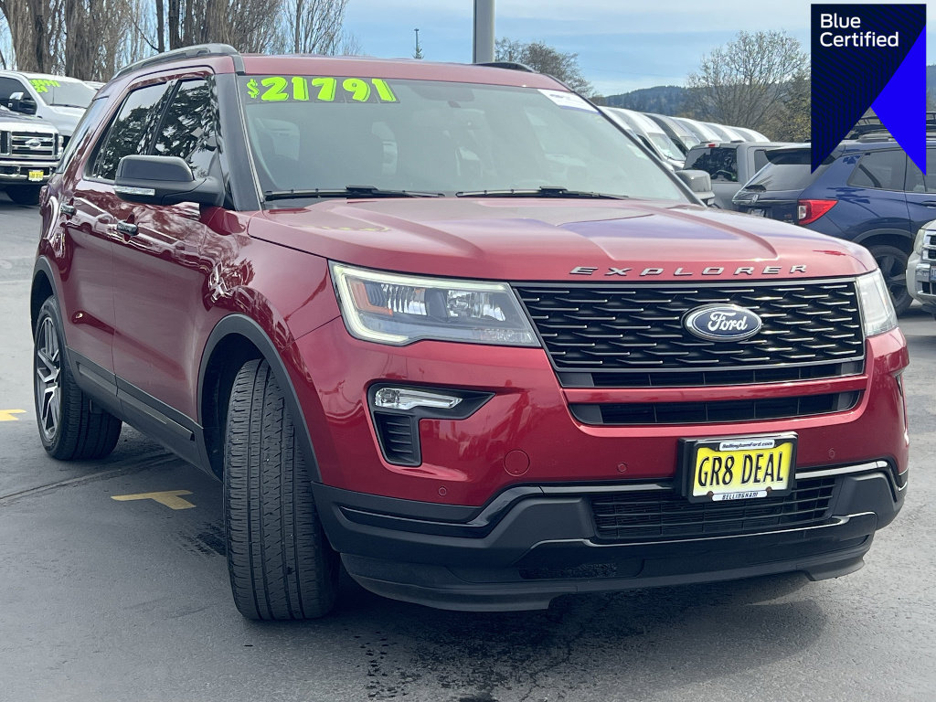 Certified 2018 Ford Explorer Sport