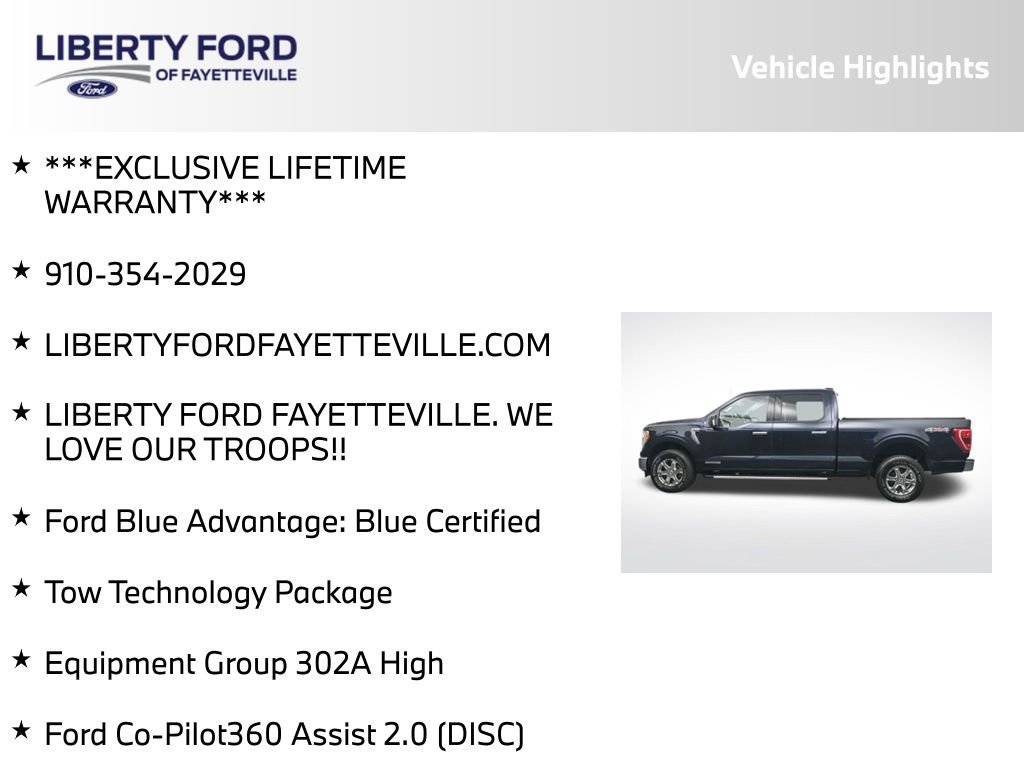 Certified 2022 Ford F150 XLT w/ Equipment Group 302A High AWD/4WD image 5