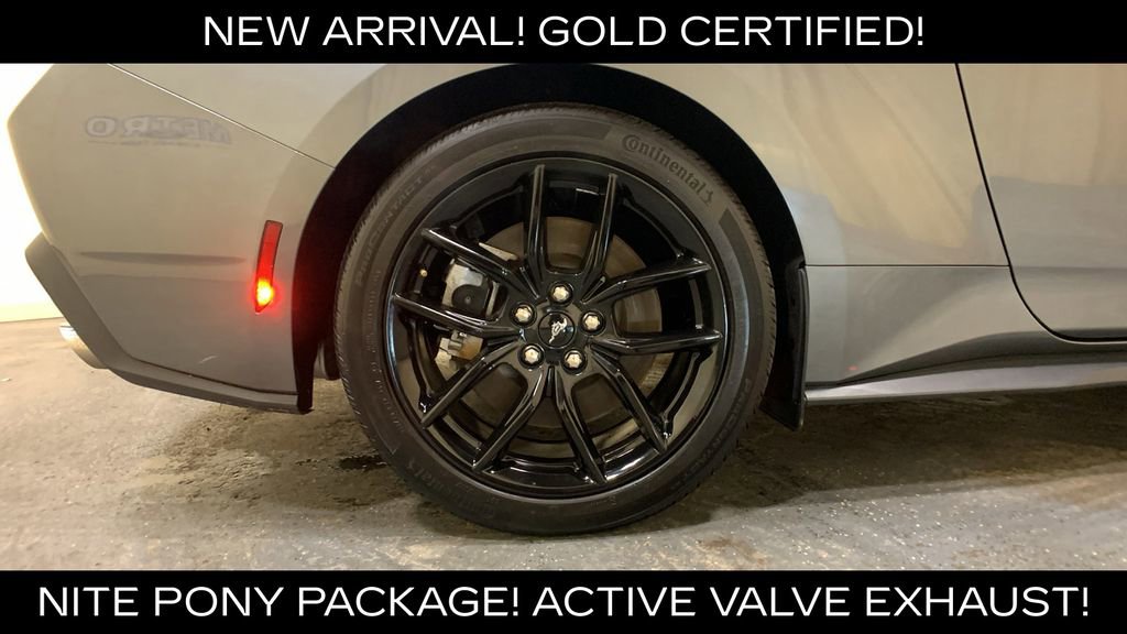 Certified 2025 Ford Mustang GT Premium w/ Mustang Nite Pony Package RWD image 15
