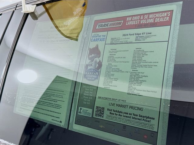 Certified 2024 Ford Edge ST-Line image 15