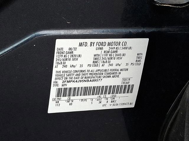 Certified 2022 Ford Edge SEL w/ Convenience Package image 25