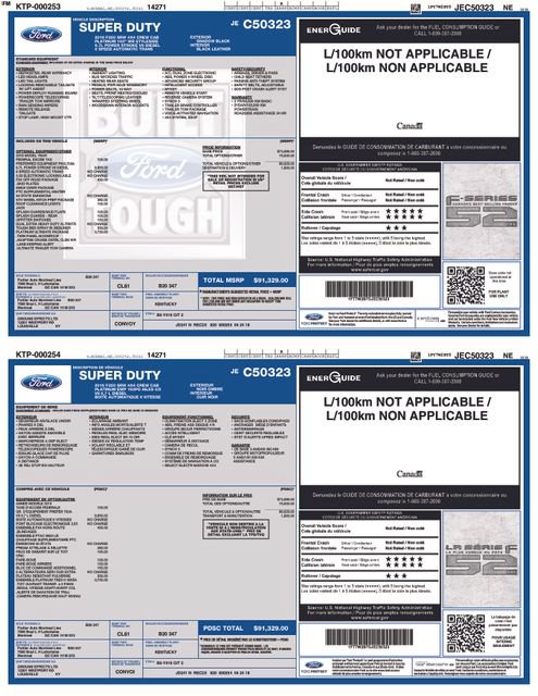 Certified 2018 Ford F250 Platinum w/ Platinum Ultimate Package AWD/4WD image 4