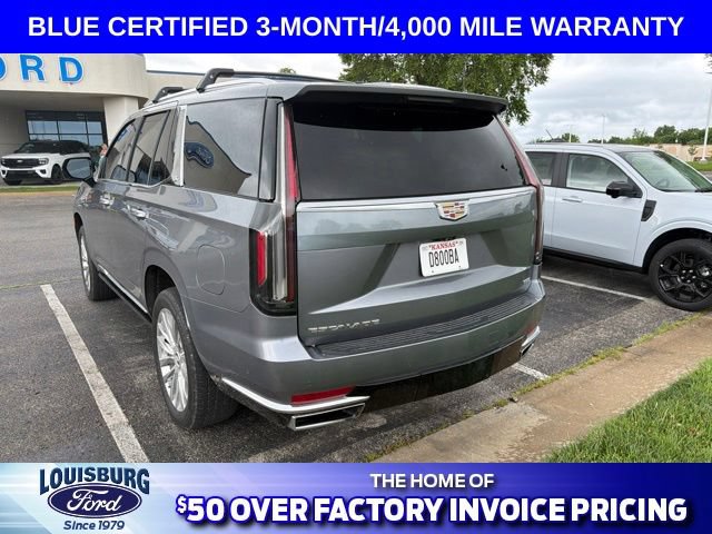 Used 2021 Cadillac Escalade Premium Luxury w/ Driver Assist Tech Package AWD/4WD image 3