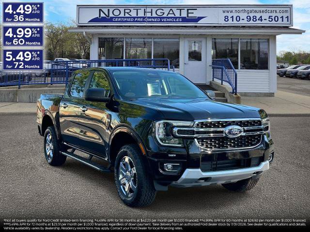 Certified 2024 Ford Ranger XLT w/ FX4 Off-Road Package AWD/4WD image 1