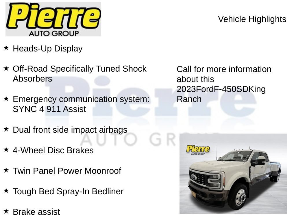 Certified 2023 Ford F450 King Ranch w/ FX4 Off-Road Package AWD/4WD image 22