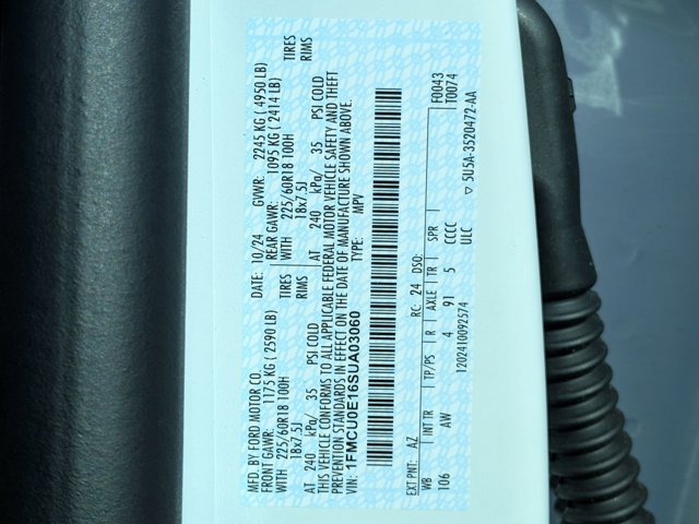 Certified 2025 Ford Escape SE w/ PHEV Premium Package FWD image 23