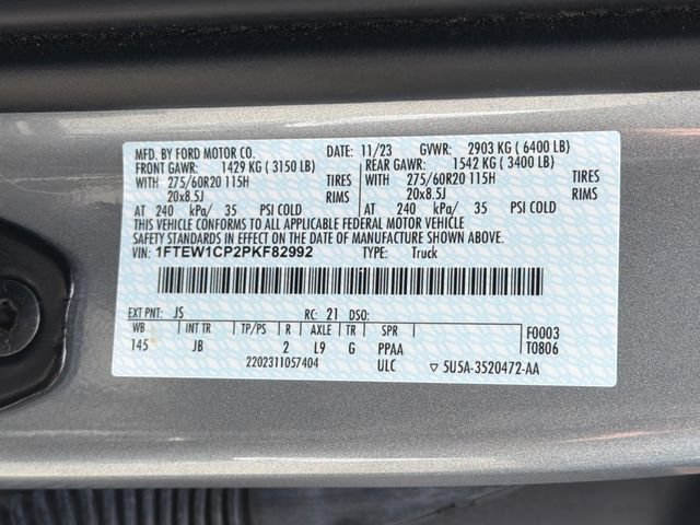 Certified 2023 Ford F150 XL w/ STX Appearance Package RWD image 32
