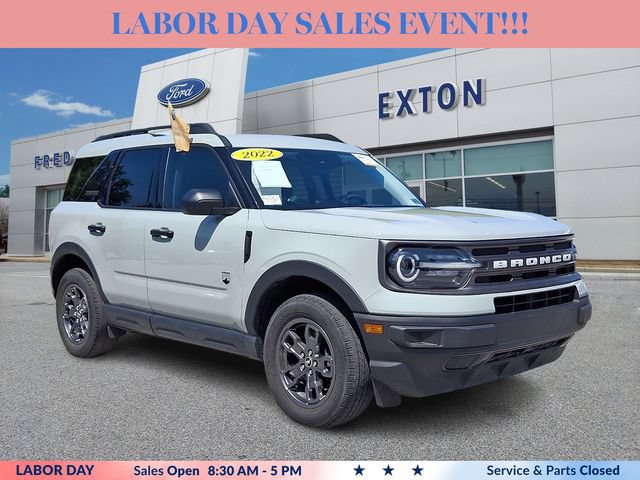 Certified 2022 Ford Bronco Sport Big Bend