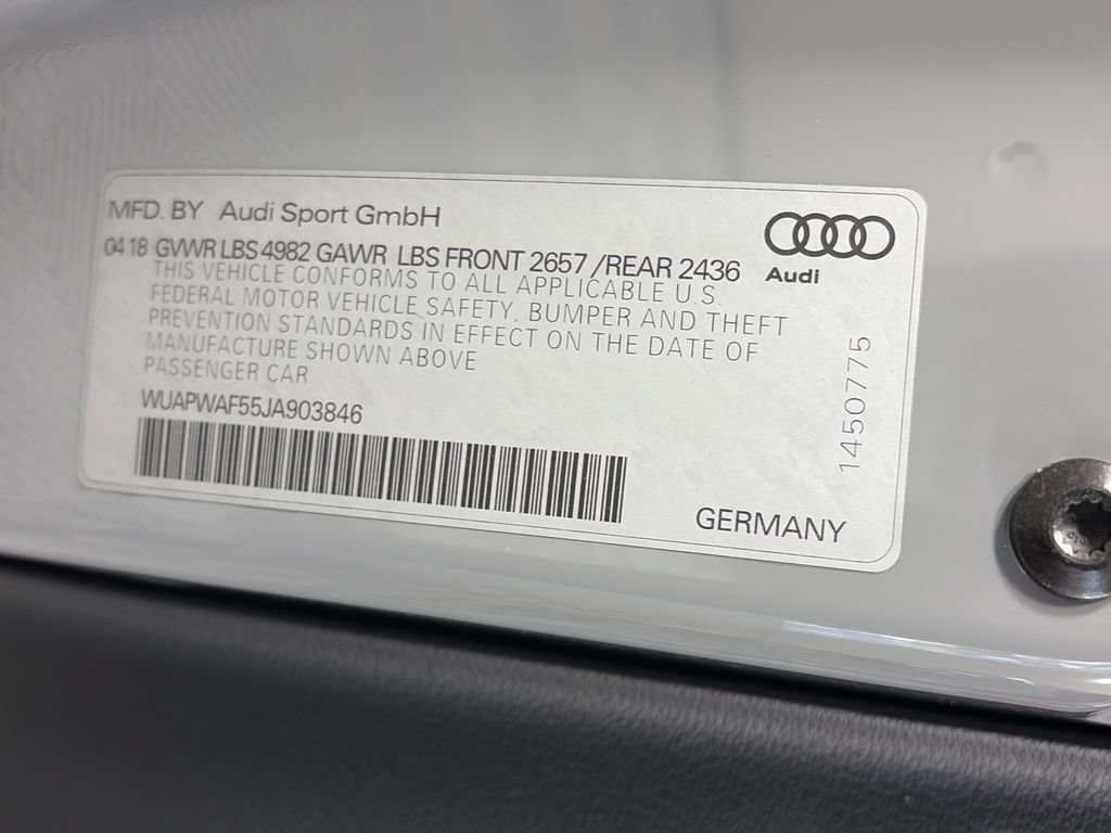 Used 2018 Audi RS 5 w/ Dynamic Package AWD/4WD image 9