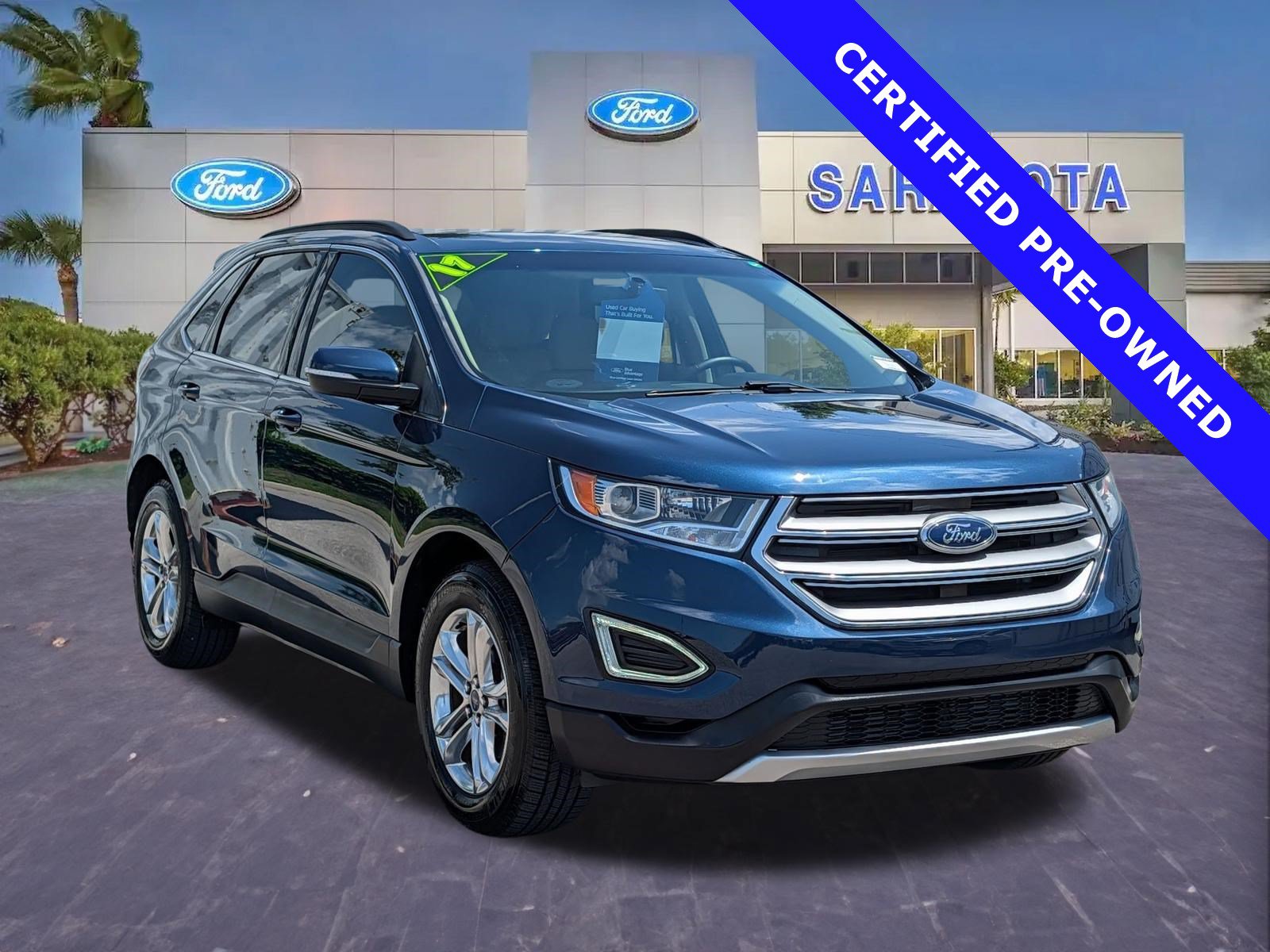 Certified 2017 Ford Edge SEL w/ Equipment Group 201A FWD image 1