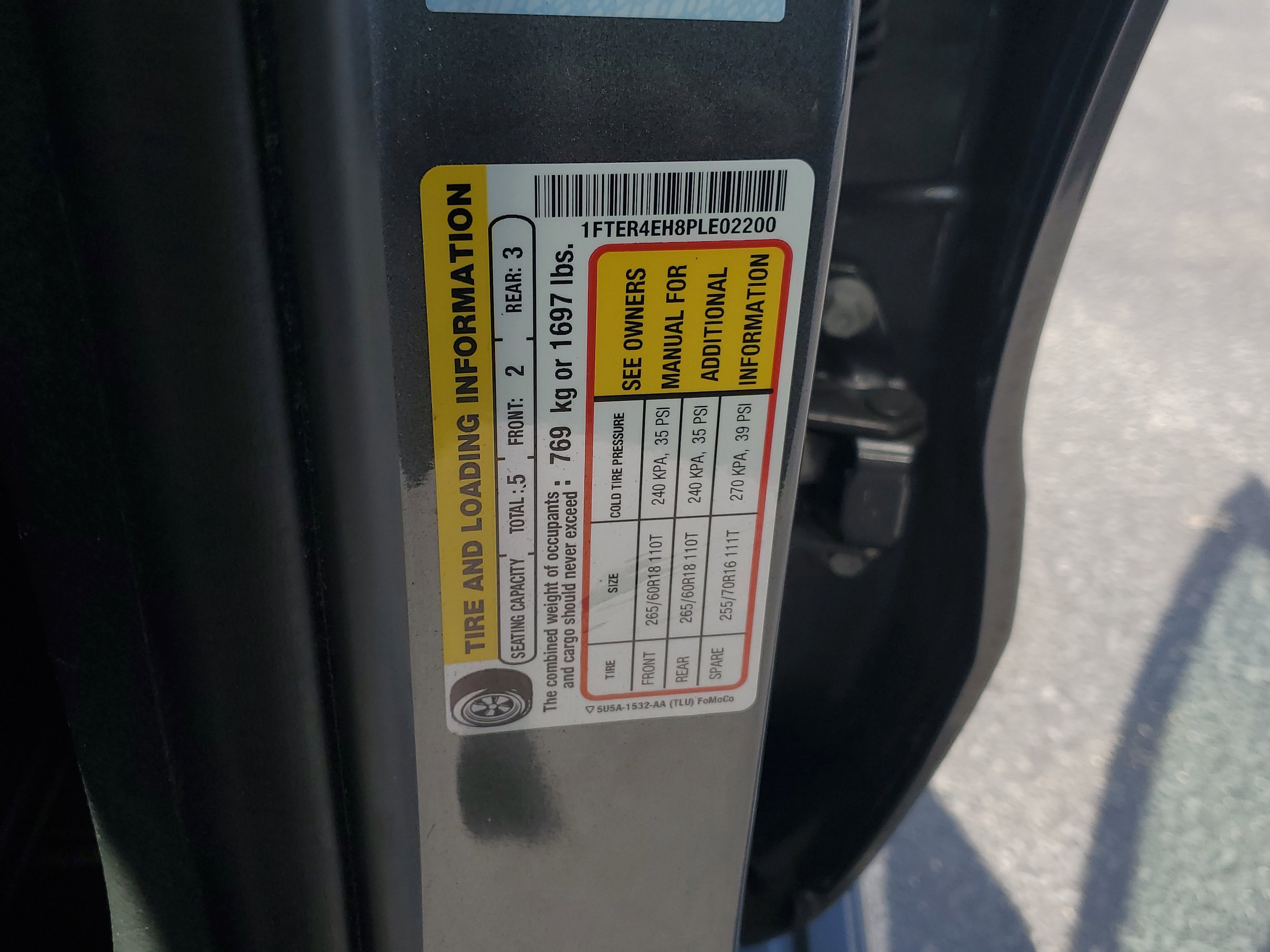 Certified 2023 Ford Ranger XLT w/ Equipment Group 302A High image 30