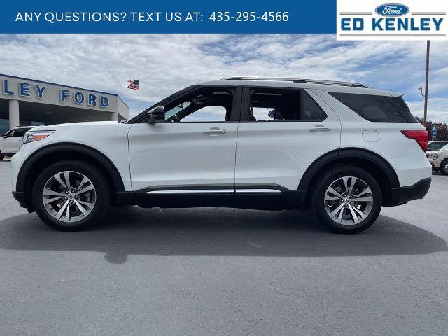 Certified 2020 Ford Explorer Platinum w/ Premium Technology Package AWD/4WD image 2