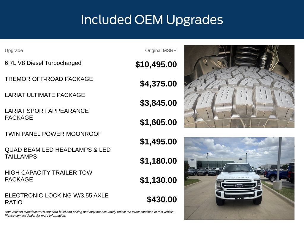 Certified 2022 Ford F250 Lariat w/ Tremor Off-Road Package AWD/4WD image 11