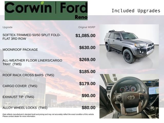 Used 2022 Toyota 4Runner SR5 Premium w/ Moonroof Package AWD/4WD image 3