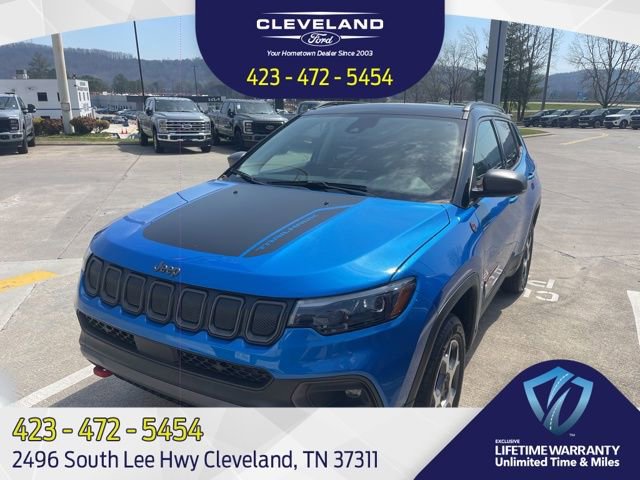 Used 2022 Jeep Compass Trailhawk w/ Trailhawk Elite Group image 1