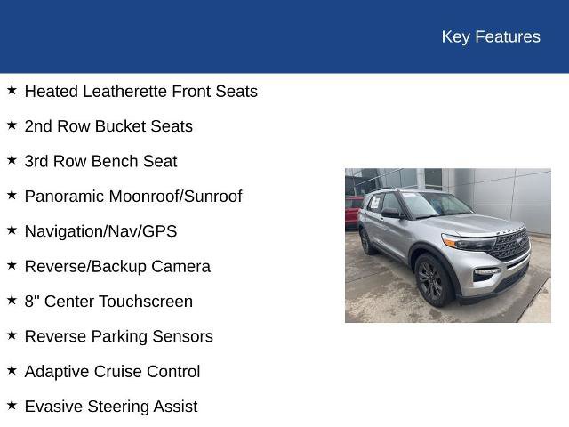 Certified 2023 Ford Explorer XLT w/ Equipment Group 202A RWD image 36