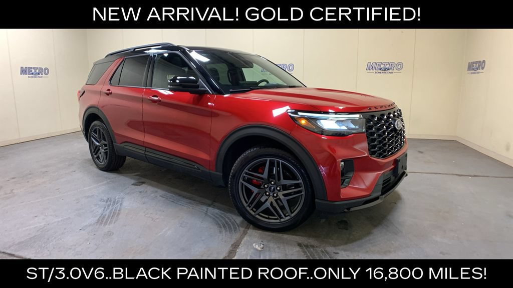 Certified 2025 Ford Explorer ST w/ Sun And Sound Package AWD/4WD image 1