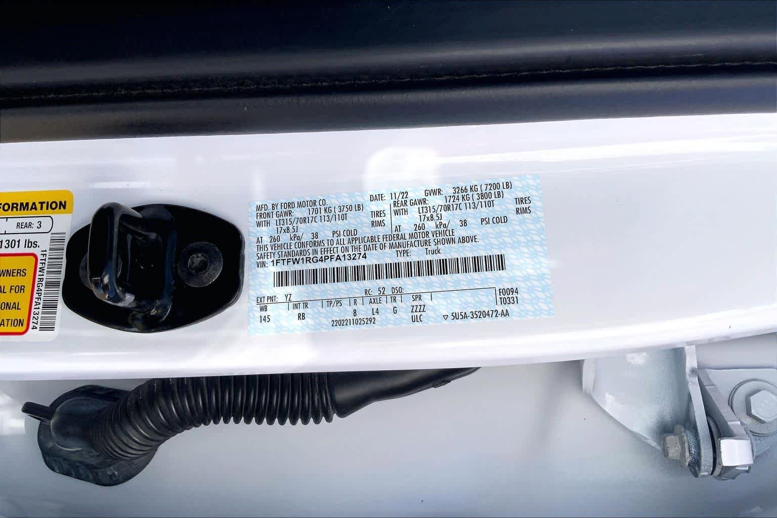 Certified 2023 Ford F150 Raptor AWD/4WD image 37