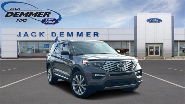 Certified 2023 Ford Explorer Platinum w/ Class IV Trailer Tow Package image 1