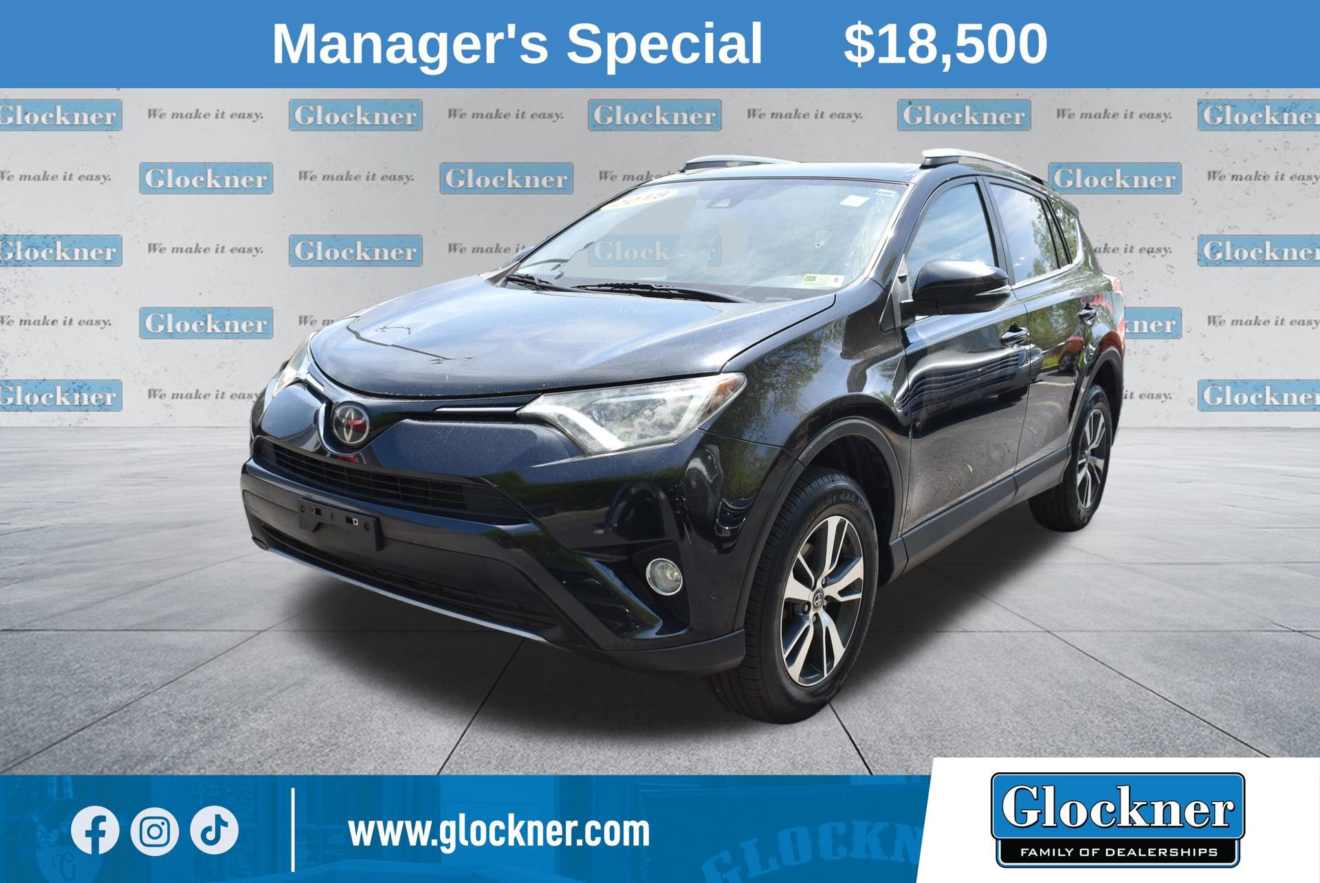 Used 2018 Toyota RAV4 XLE w/ Plus Extra Value Package