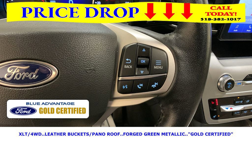 Certified 2022 Ford Explorer XLT w/ Equipment Group 202A image 39